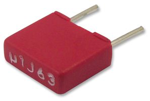 MKS2C041001F00KSSD - General Purpose Film Capacitor, Metallized PET, Radial Box - 2 Pin, 1 µF, ± 10%, 40 V, 63 V - WIMA