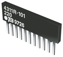 4310R-102-103LF. - RESISTOR, ISO RES N/W, 5, 10KOHM, 2%, SI - BOURNS
