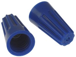 HE2 - TERMINAL CLOSED END SPLICE TWIST-ON BLUE - HOFFMAN PRODUCTS
