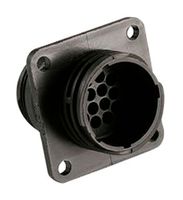 208283-4 - CIRCULAR CONNECTOR RECEPTACLE, SIZE 11, 4 POSITION, PANEL - AMP - TE CONNECTIVITY