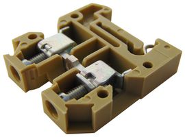 029436 AKZ4 - DIN Rail Mount Terminal Block, 2 Ways, 26 AWG, 12 AWG, 4 mm², Screw, 41 A - WEIDMULLER