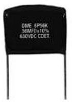 DME4P47K-F - CAPACITOR POLYESTER FILM 0.47UF, 400V, 10%, RADIAL - CORNELL DUBILIER