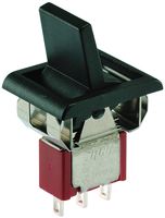 A105J61ZQ0004 - SWITCH, ROCKER, SPDT, 5A, 250V, BLACK - ALCOSWITCH - TE CONNECTIVITY