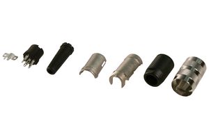 T3401-001 - CIRCULAR CONNECTOR RECEPTACLE 6 POSITION CABLE - AMPHENOL SINE/TUCHEL