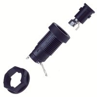 02450001H - FUSE HOLDER, 5 X 15MM, PANEL MOUNT - LITTELFUSE