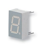 SC52-11GWA - 7 Segment LED Display, Mechanically Rugged, Green, 20 mA, 2.2 V, 10.5 mcd, 1, 13.2 mm - KINGBRIGHT