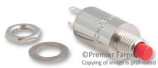 923 - SWITCH, PUSHBUTTON, SPDT, 250mA - SWITCHCRAFT/CONXALL