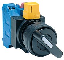 HW4S-2TF20 - SWITCH, SELECTOR, DPST-2NO, 10A, 600V - IDEC