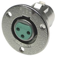 C3F - CONNECTOR, XLR, JACK, 3 POSITION - SWITCHCRAFT/CONXALL