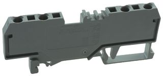280-833.. - TERMINAL BLOCK, DIN RAIL, 4 POSITION, 28-12AWG - WAGO