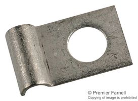139 - CABLE CLAMP, STEEL, TIN, 15.88MM L X 9.53MM W, PK100 - PRO POWER