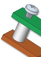 NSS 4 6 01 - Screw, Set, Pan Head Slotted, 4-40 UNC, Nylon 6.6, 9.5 mm Length - ESSENTRA COMPONENTS