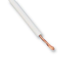 60.7180-29 - Wire, Stranded, Flexiplast® E, Hi Flex, TPE, White, 20 AWG, 0.5 mm², 82 ft, 25 m - STAUBLI