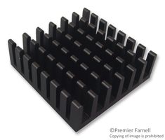 CCI10 - Heat Sink, BGA, FPGAs, Double Sided Adhesive, 9.12 °C/W, BGA, 38 mm, 6 mm, 38 mm - CCI