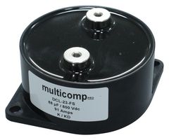 MP003975 - Power Film Capacitor, Metallized PP, Can, 120 µF, ± 10%, DC Link, Panel Mount - MULTICOMP PRO