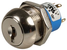 MP004589 Key Switch, 45 Deg, 3 Pos, Pc Pin multicomp Pro