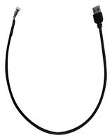 MP011389 - USB Cable, Type A Plug to Board-In Crimp Terminal, 500 mm, 19.7 " - MULTICOMP PRO
