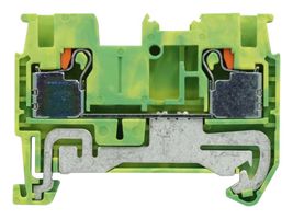 MP012094 - DIN Rail Mount Terminal Block, 3 Ways, 26 AWG, 12 AWG, 2.5 mm², Push In - MULTICOMP PRO