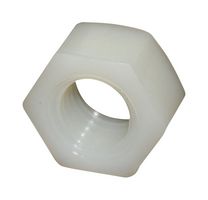 MP012959 - Hex Nut, M12, Nylon 6.6 (Polyamide 6.6) - MULTICOMP PRO