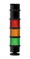 MP014835 - Light Tower, 3 Tiers, Amber/Green/Red, 24 V, IP66, Multifunction, 75.1 x 339.2mm, 103 dB, - MULTICOMP PRO