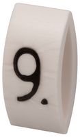MP015590 - Wire Marker, K-Type, Carrier, 9, Black, White, 6mm, 7 mm - MULTICOMP PRO
