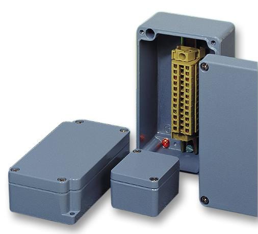 BOPLA Enclosures 01155000 ENCLOSURE, ALUMINIUM, IP66 BOPLA 7877790 01155000