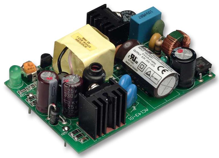CU20-09 PSU, OPEN PCB, 20W, 9V XP POWER