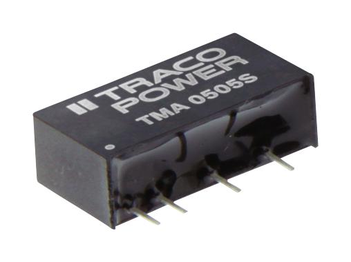 TMA 1512D CONVERTER, DC/DC, 1W, +/-12V/0.04A TRACO POWER