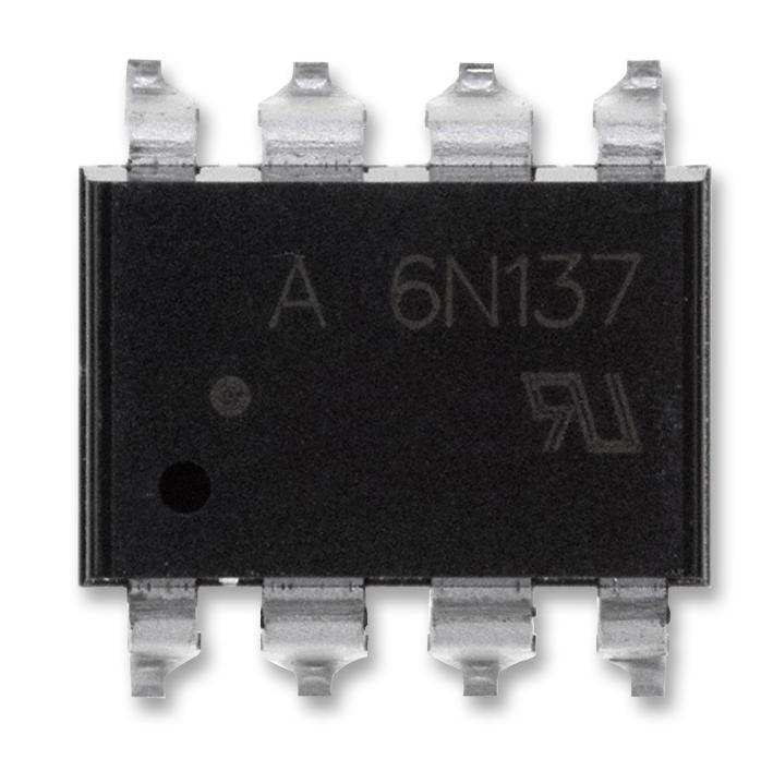 6N137TSR2VM OPTOCOUPLER, 10MBPS, 5KV, SMDIP-8 ONSEMI