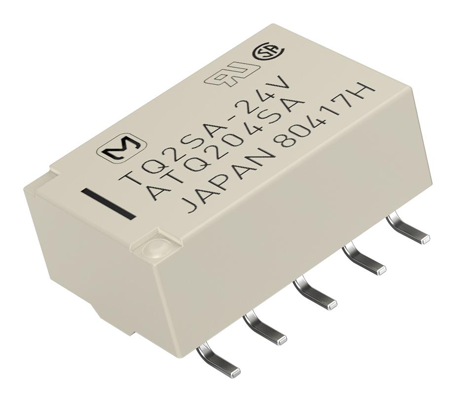 TQ2SA-24V-Z RELAY, SIGNAL, DPDT, 30VDC, 2A PANASONIC