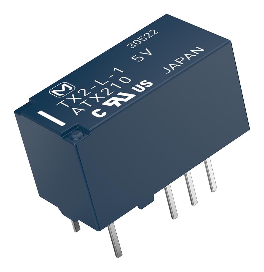 TX2-4.5V RELAY, SIGNAL, DPDT, 30VDC, 2A PANASONIC
