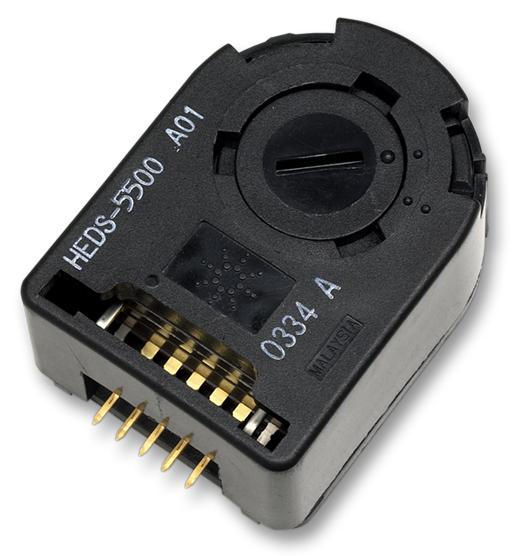 HEDS-5500#A12 ENCODER, 2CHANNEL, 500CPR, 6MM BROADCOM