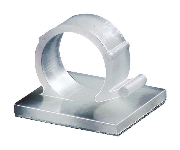 151-13102 CABLE CLIP, S/ADHESIVE, 18MM, PK50 HELLERMANNTYTON