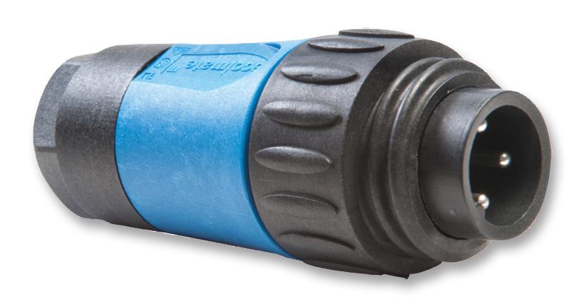 C016 30H006 200 10 PLUG, FREE, SOLDER, AU, 6P+E WAY AMPHENOL SINE/TUCHEL