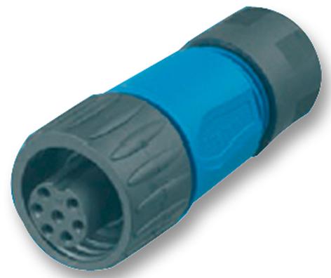 C016 30D006 200 10 SOCKET, FREE, SOLDER, AU, 6P+E WAY AMPHENOL SINE/TUCHEL