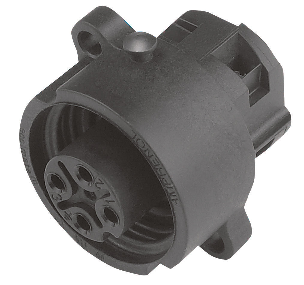 C016 30G006 100 12.. CIRCULAR, RECEPTACLE, 6+PE WAY, PANEL AMPHENOL SINE/TUCHEL