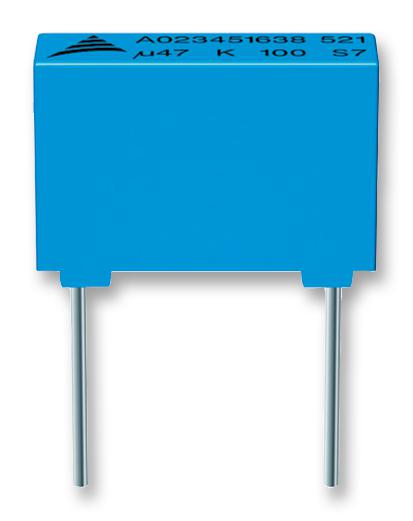 B32521C3473K000 CAP, 0.047µF, 250V, 10%, PET EPCOS