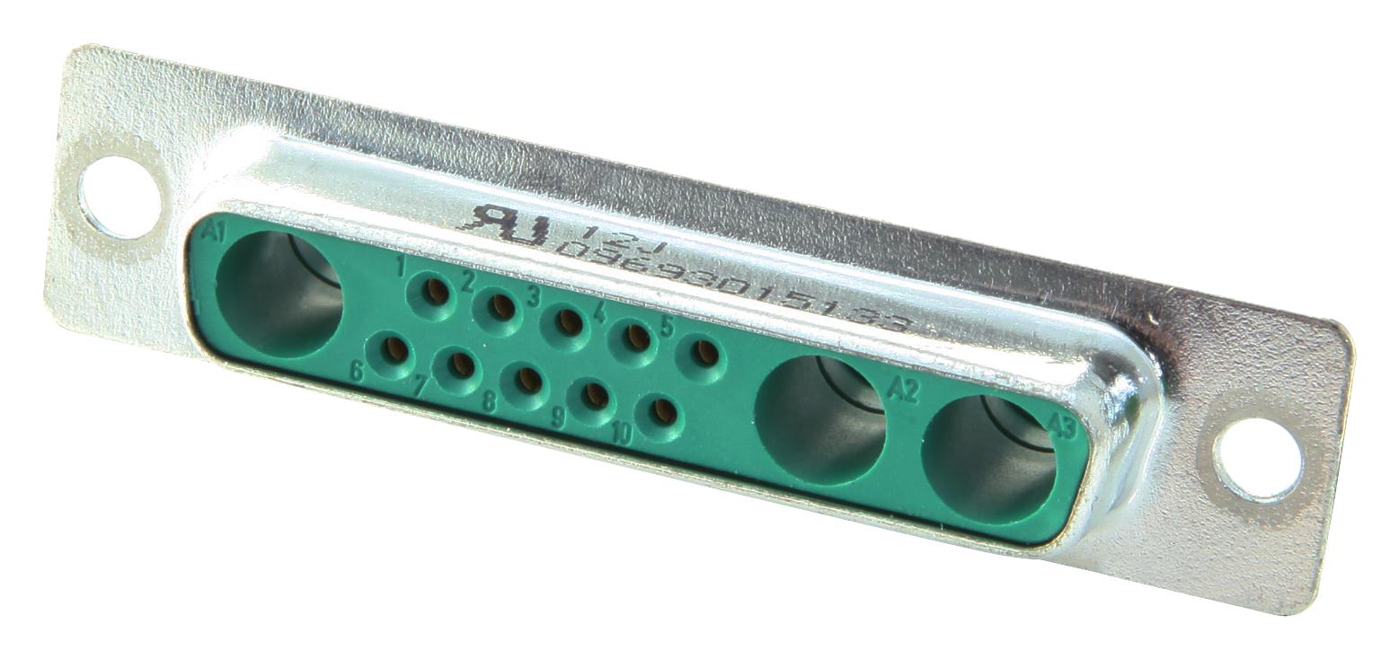 09 69 301 5133 SOCKET, D, MIXED POWER, 13W3 HARTING