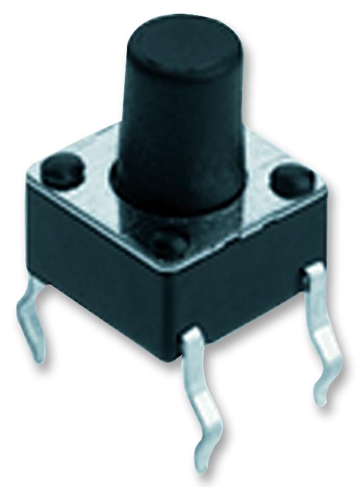 1301.9307 SWITCH, PCB, PUSH, 12.5MM SCHURTER