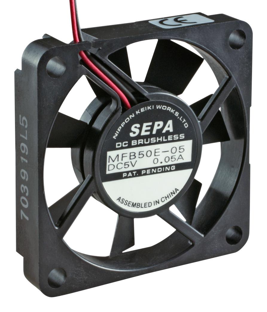 MFB50E05 FAN, 50MM, 5VDC SEPA