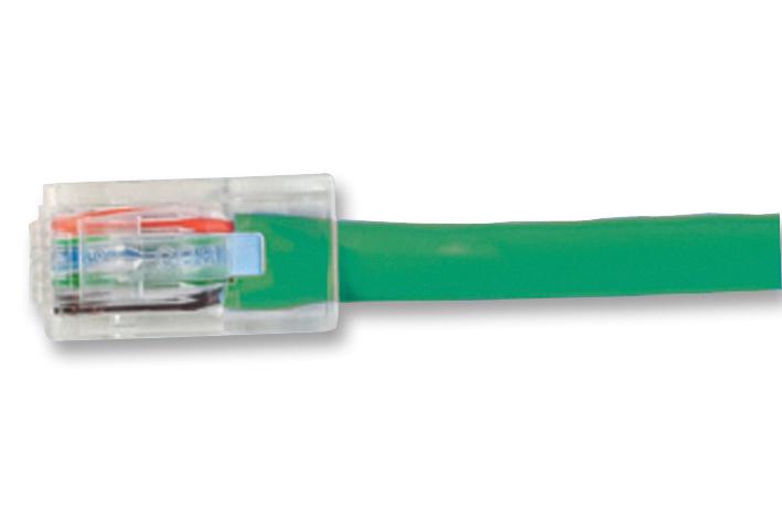 1996-0.5G LEAD, CAT6 UNBOOTED UTP, GREN, 0.5M VIDEK