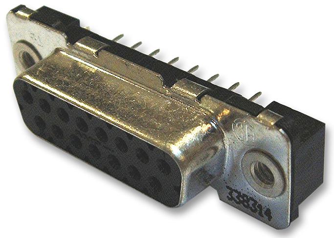 1-338313-2 SOCKET, D, B/L & 4-40UNC, 9WAY AMP - TE CONNECTIVITY