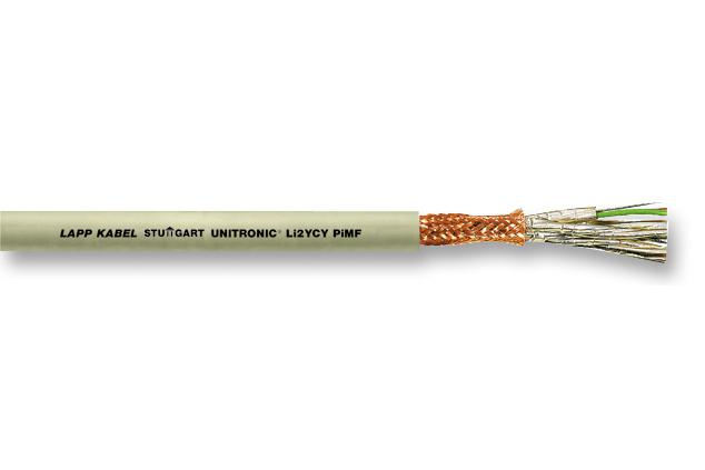 0034062 CABLE, SCRN, 4PAIR, GREY, 0.5MM, PER M LAPP KABEL