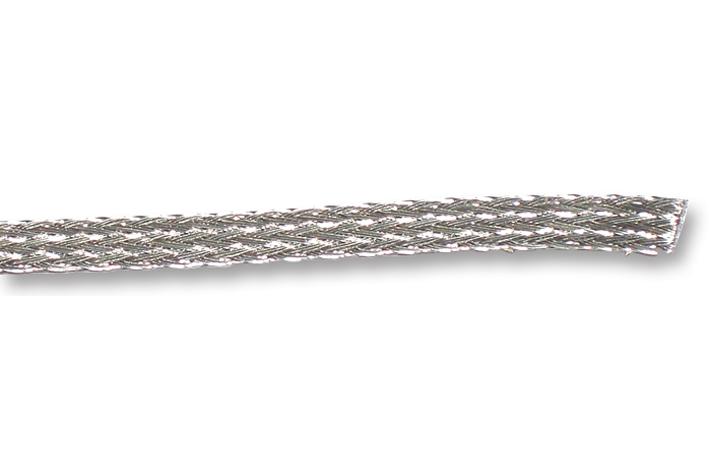 1233/2 SV002 SLEEVING, BRAID, SIL, 12.7MM, 152.4M ALPHA WIRE