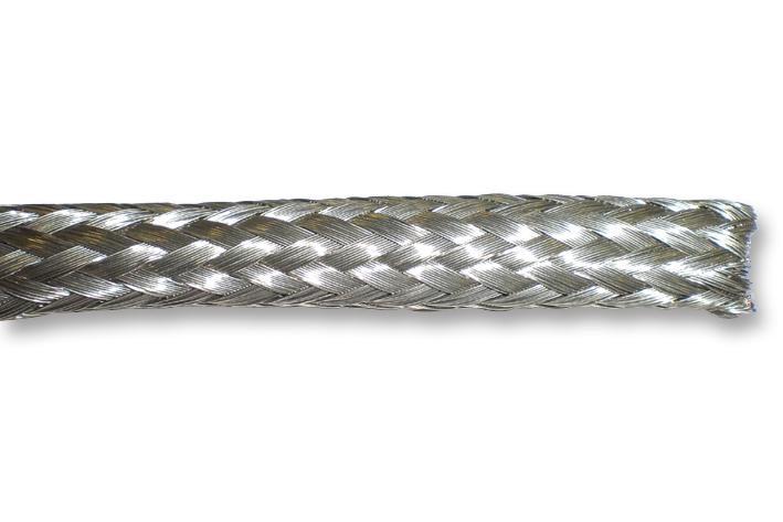 2132 SV005 SLEEVING, BRAID, SIL, 1.59MM, 30.5M ALPHA WIRE