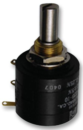 MH22B-3-5K POTENTIOMETER, 3 TURN 5K OHM 1W ETI SYSTEMS
