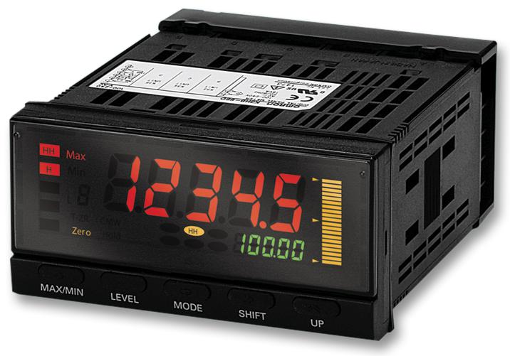 K3HBXVD 100/240VAC METER, PROCESS, VOLTAGE, 100/240VAC OMRON