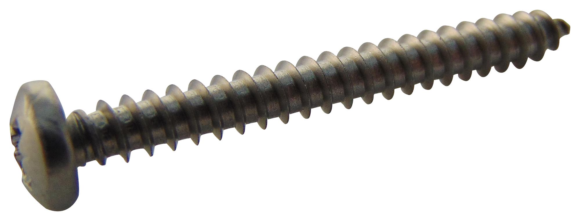 N61.250 PRA2ABS100- SCREW, POZI PAN, STEEL, A2, 6X1.1/4 TR FASTENINGS