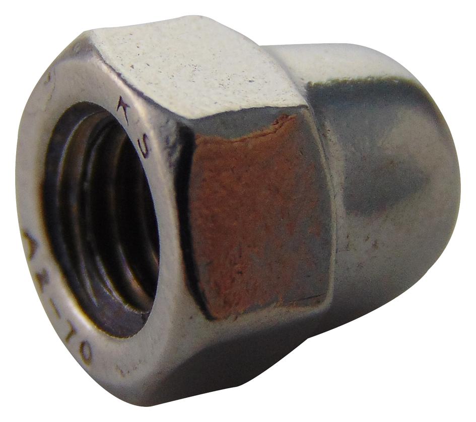 M6- DNA2-S50- DOME NUT, S/S, A2, M6, PK50 TR FASTENINGS