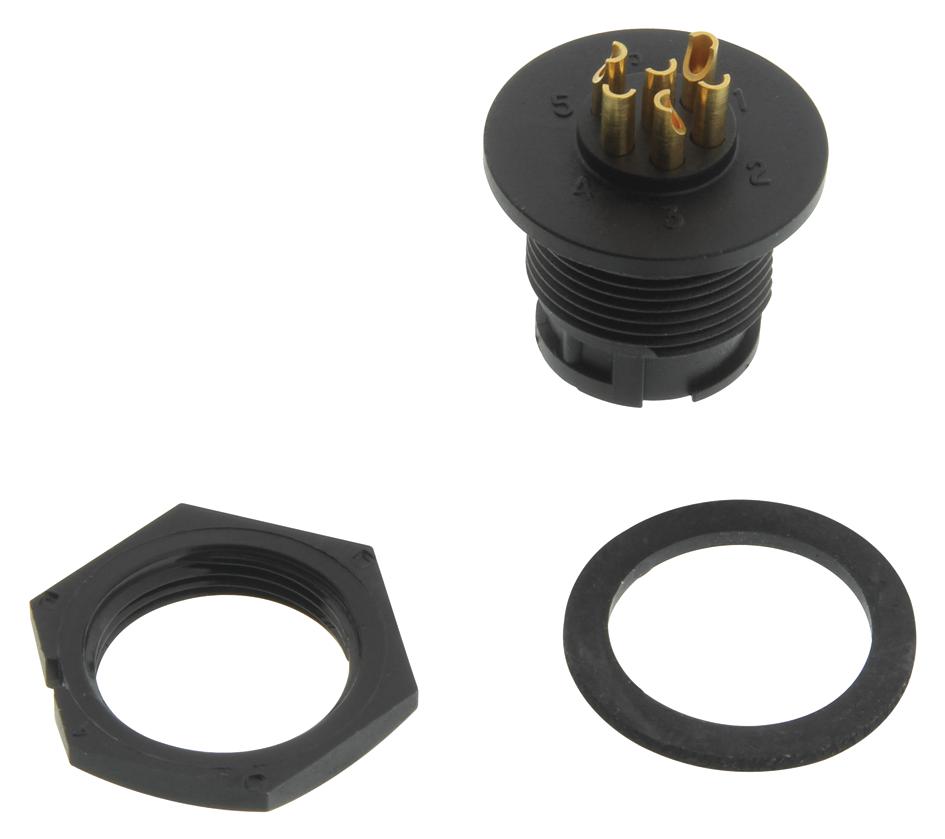 7282-6SG-300 CONNECTOR, PANEL, FEMALE, 6WAY SWITCHCRAFT/CONXALL